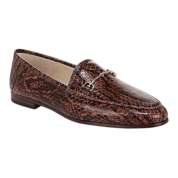 Sam Edelman Shoes - Sam Edelman
Loraine Snake Print Leather Bit Buckle Flat Loafers